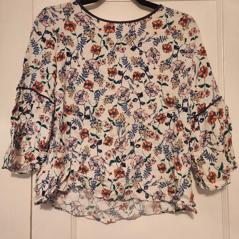 Floral, Bright Women's Top